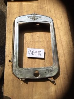 ABP18 - Tall chrome radiator shell 31-34 or later vans/pd includes radiator and no plate brackets slight damage to neck generally overall good condition